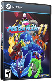 Mega Man 11 - Box - 3D Image