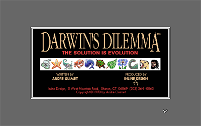 Darwin's Dilemma - Screenshot - Game Title Image
