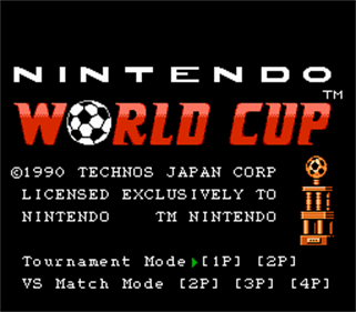 Nintendo World Cup - Screenshot - Game Title Image