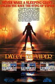 Day of the Viper - Advertisement Flyer - Front Image