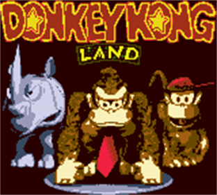 Donkey Kong Land: New Colors Mode - Screenshot - Game Title Image