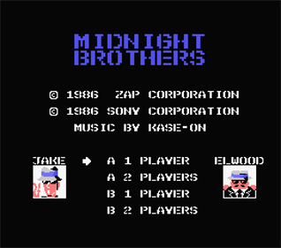 Midnight Brothers - Screenshot - Game Title Image