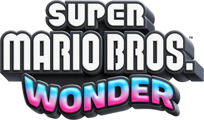 Super Mario Bros. Wonder - Clear Logo Image