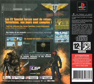 CT Special Forces: Back to Hell - Box - Back Image