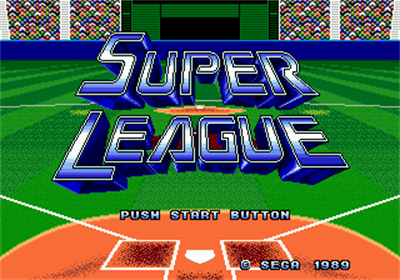 Tommy Lasorda Baseball - Screenshot - Game Title Image