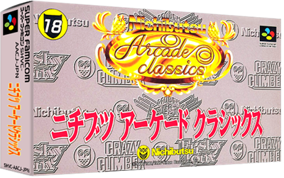 Nichibutsu Arcade Classics - Box - 3D Image