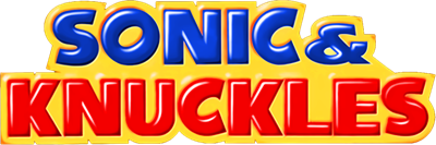 Sonic & Knuckles - Clear Logo Image