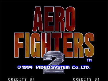 Aero Fighters 2 - Screenshot - Game Title Image