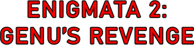 Enigmata 2: Genu's Revenge - Clear Logo Image