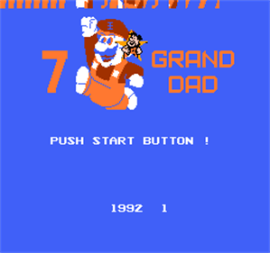 7 GRAND DAD - Screenshot - Game Title Image