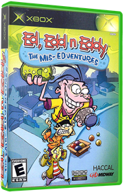 Ed, Edd n Eddy: The Mis-Edventures - Box - 3D Image