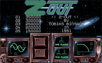 Z-Out - Screenshot - High Scores Image