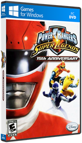 Power Rangers: Super Legends: 15th Anniversary - Box - 3D Image