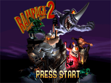 Rampage 2: Universal Tour - Screenshot - Game Title Image