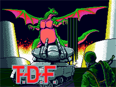 T.D.F. Kaijuu Taisen - Screenshot - Game Title Image