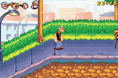 Popeye: Rush for Spinach - Screenshot - Gameplay Image