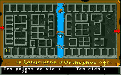 Le Labyrinthe d'Orthophus - Screenshot - Gameplay Image