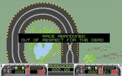 Turbo Trax (Microdeal) - Screenshot - Game Over Image