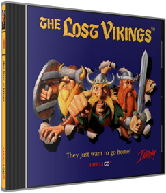 The Lost Vikings - Box - 3D Image