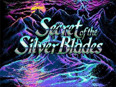 Secret of the Silver Blades - Screenshot - Game Title