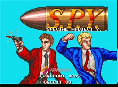 S.P.Y.: Special Project Y - Screenshot - Game Title Image