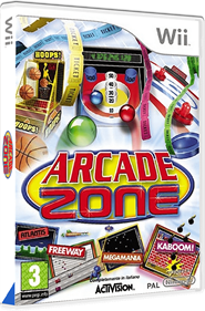 Arcade Zone - Box - 3D Image