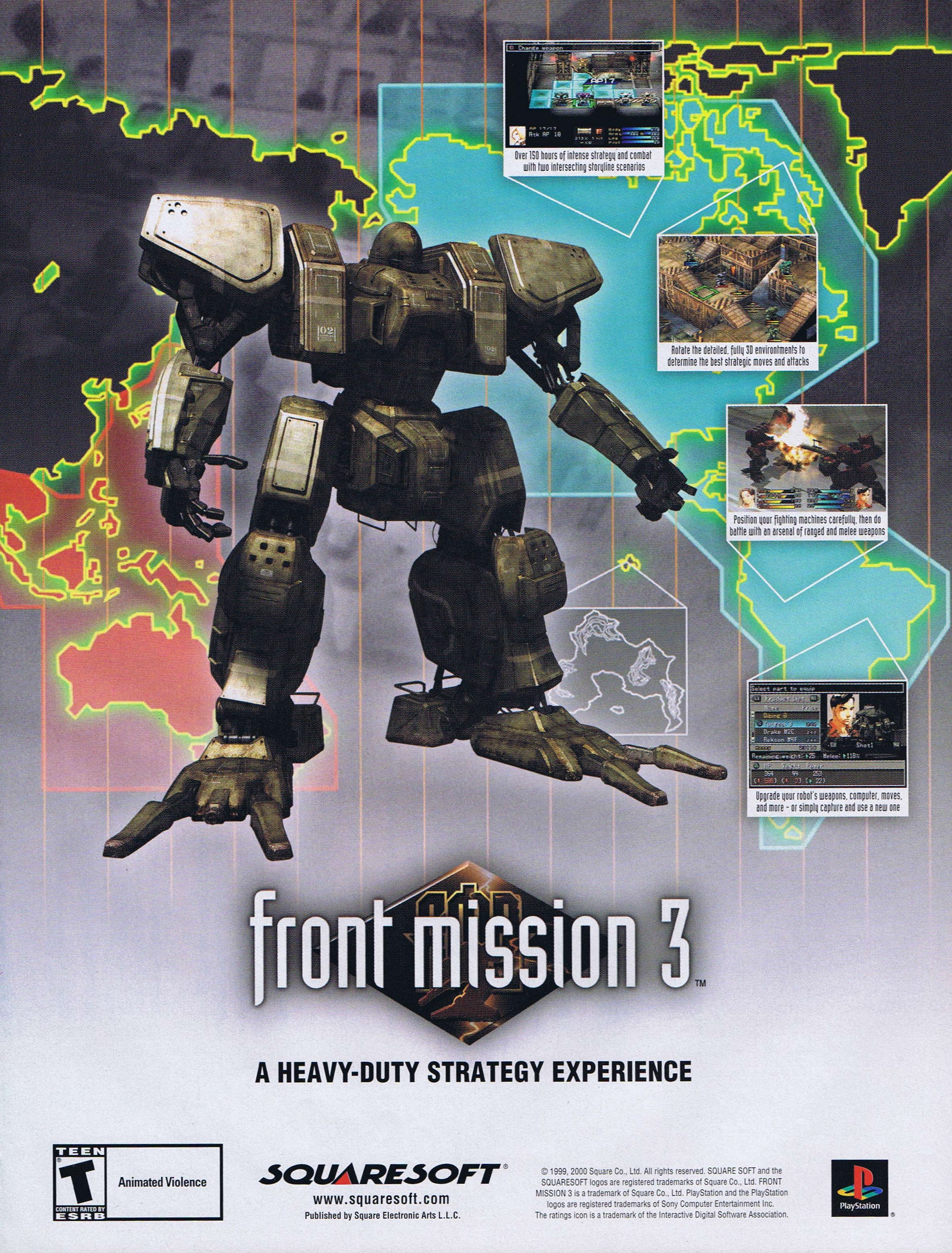 download front mission the first