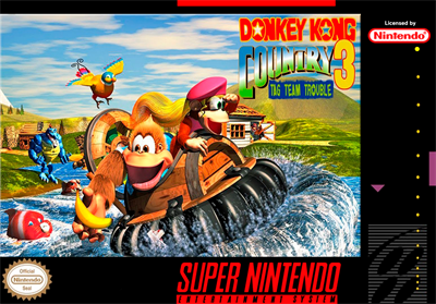 Donkey Kong Country 3: Tag Team Trouble - Fanart - Box - Front