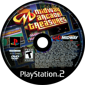 Midway Arcade Treasures - Disc Image