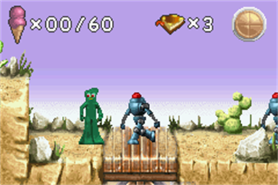 Gumby vs. The Astrobots - Screenshot - Gameplay Image