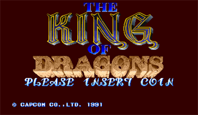 The King of Dragons - Screenshot - Game Title Image