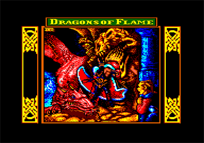 Dragons of Flame - Screenshot - Game Title Image