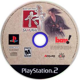 Way of the Samurai - Disc Image