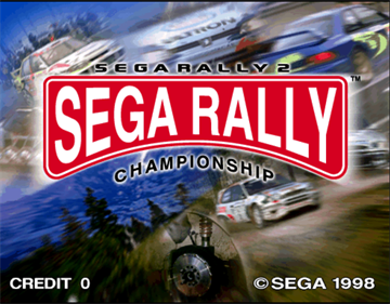 Sega Rally 2 DX - Screenshot - Game Title Image