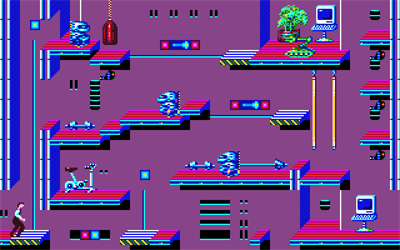 Impossible Mission II - Screenshot - Gameplay Image