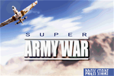 Super Army War - Screenshot - Game Title Image