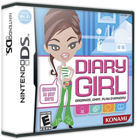 Diary Girl - Box - 3D Image