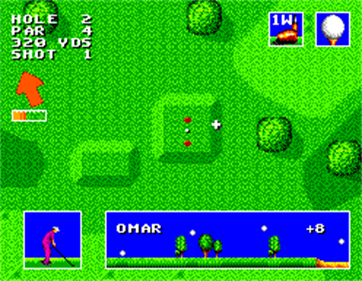 Sega World Tournament Golf - Screenshot - Gameplay Image