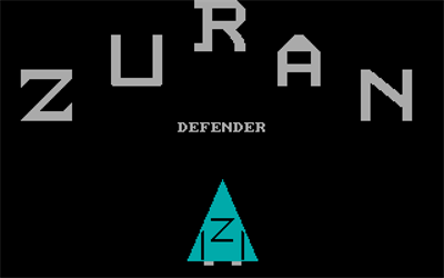 Zuran Defender - Screenshot - Game Title Image