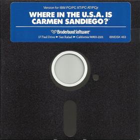 Where in the U.S.A. Is Carmen Sandiego? - Disc Image