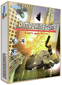 L.A. Machineguns: Rage of the Machines - Box - 3D Image