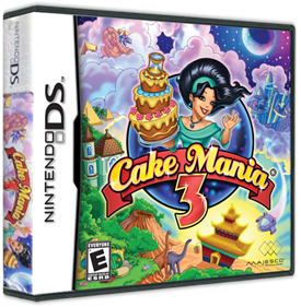 Cake Mania 3 - Box - 3D Image