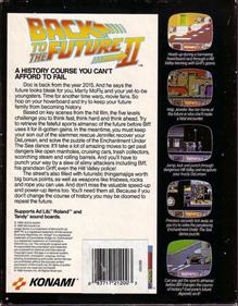 Back to the Future Part II - Box - Back Image