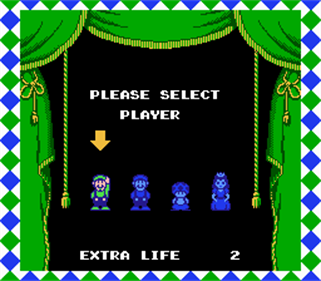 Super Luigi Bros. 2 - Screenshot - Game Select Image