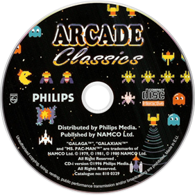 Arcade Classics - Disc Image