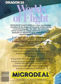 Worlds of Flight - Box - Back Image
