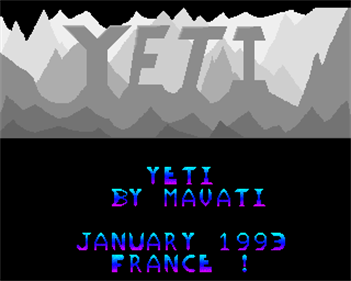 Yeti - Screenshot - Game Title Image