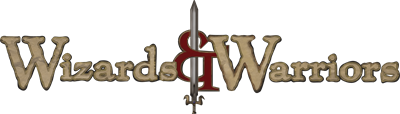 Wizards & Warriors - Clear Logo Image