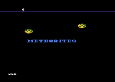Meteorites - Screenshot - Game Title Image