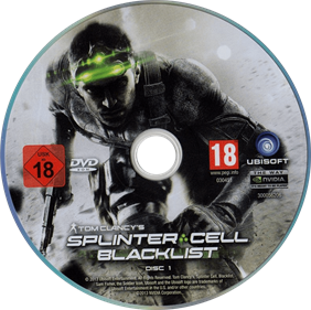 Tom Clancy's Splinter Cell: Blacklist - Disc Image